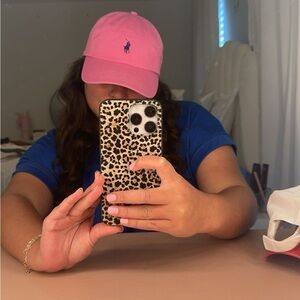 Pink Ralph Lauren Hat